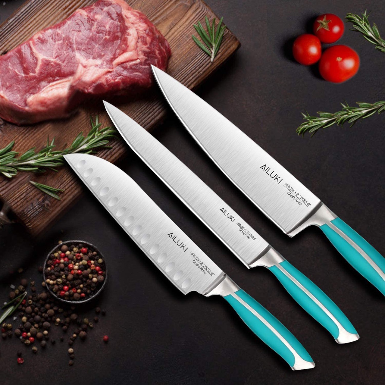 Stainless steel tool set Specification image