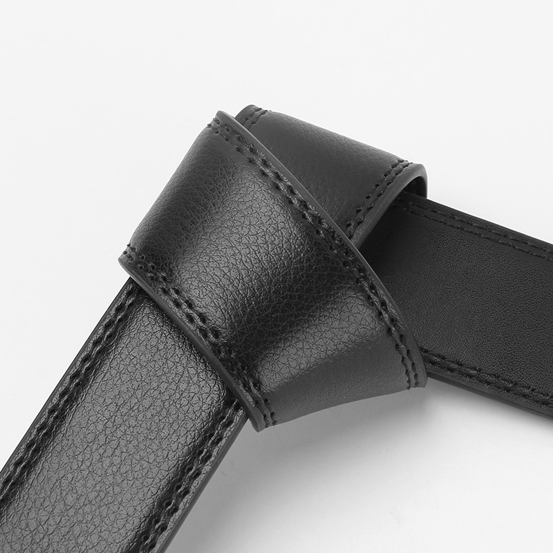 Factory Wholesale Two Layers Of Cowhide Belt To Make Belt Body Leather Belt Belt Automatic Buckle Belt Strip Application Scenario