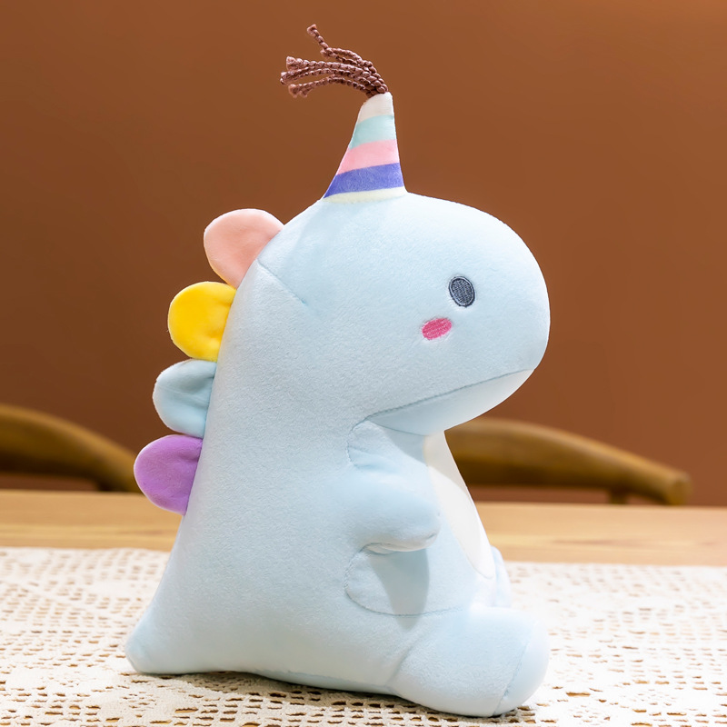 Wholesale New Creative Candy Dinosaur Doll Large Dinosaur Plush Doll Sleep Pillow Gift Children's Toys Specification drawing