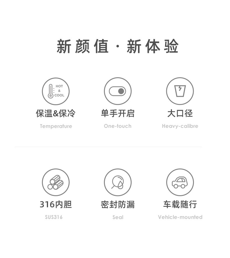 乐扣遇见元气咖啡杯弹盖LHC3249高颜值550ml便携伴手礼保温杯详情2