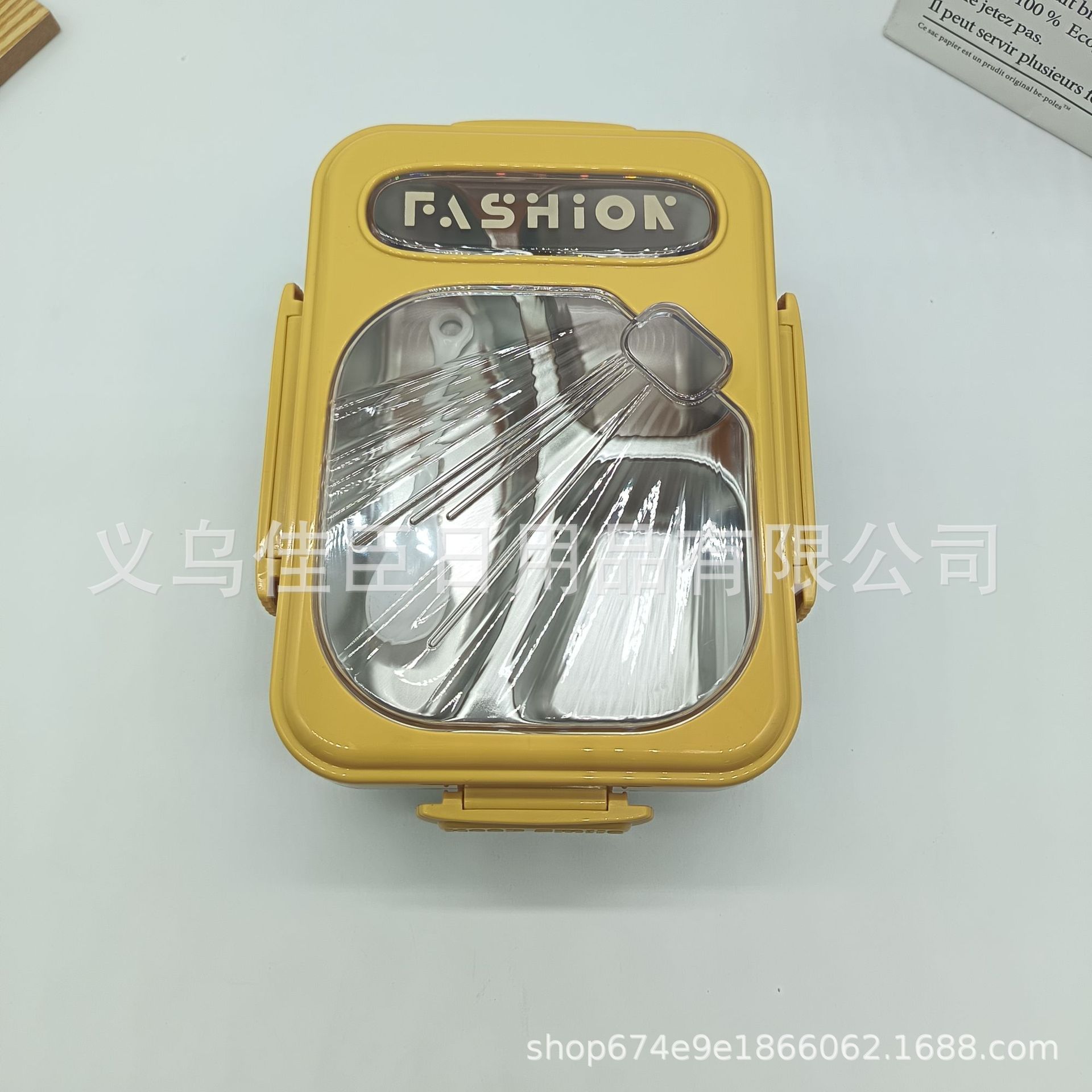 304 stainless steel children's lunch box, sealed bento box, student lunch box, food-grade outdoor picnic box, 201 inner liner Application Scenario