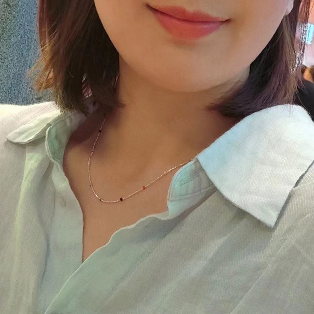 S925纯银/链条项链锁骨产品图