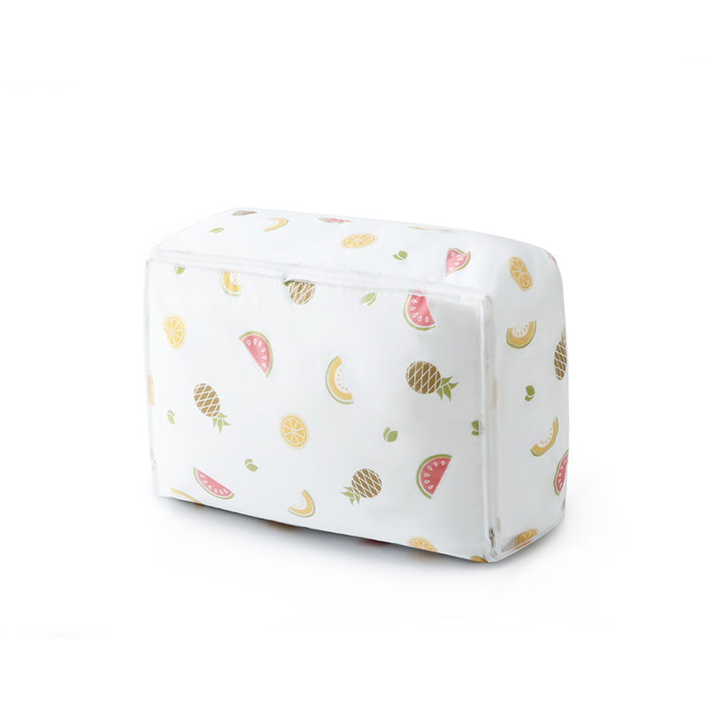 PEVA household three-dimensional cotton quilt storage bag, clothes and quilt storage box Application Scenario