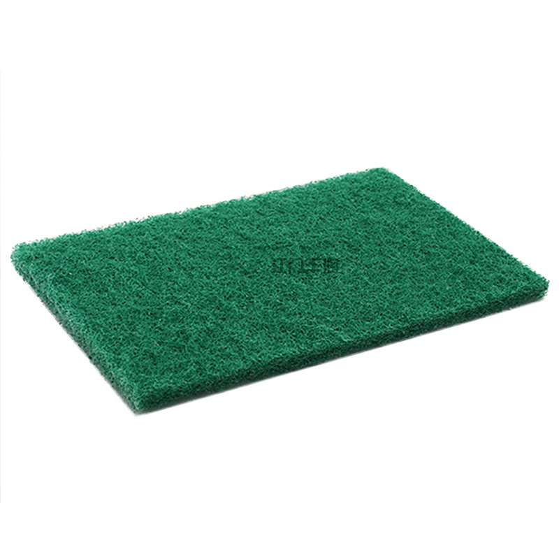 Factory wholesale of diamond sand scouring pads, kitchen cleaning and dishwashing cloths, rust-removing thickened nylon sand-containing scouring pads and cleaning cloths Item Picture
