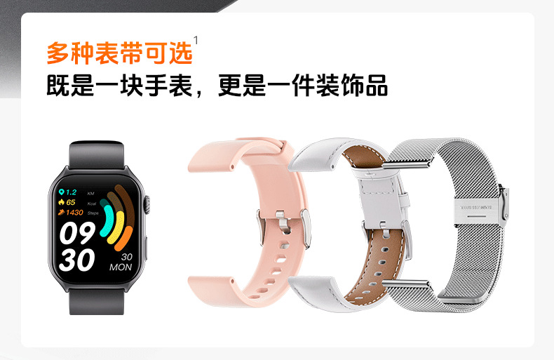 2024 Cross-border GTS7pro Smartwatch Heart Rate and Blood Oxygen Monitoring Sports Watch Full skin Color Detection bracelet pic 13