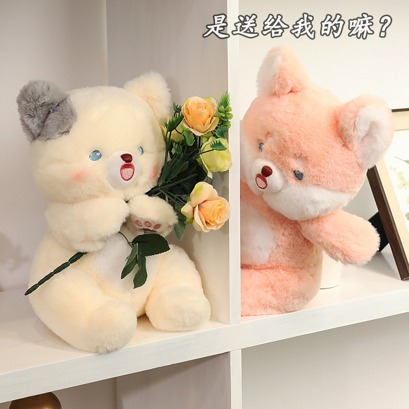 毛绒公仔、玩偶、娃娃实物图