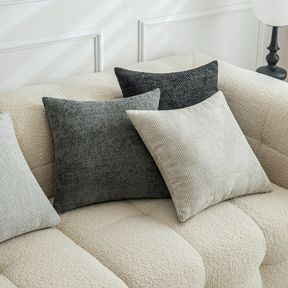 抱枕/靠垫/圆形抱枕/靠枕靠背/仿兔毛靠垫产品图