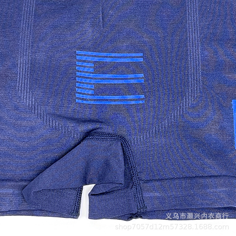 Foreign Trade Men's Boxers Seamless European And American Men's Underwear Medium Waist Plus Size Sweat Absorption Shorts Adult Adults South America Item Picture
