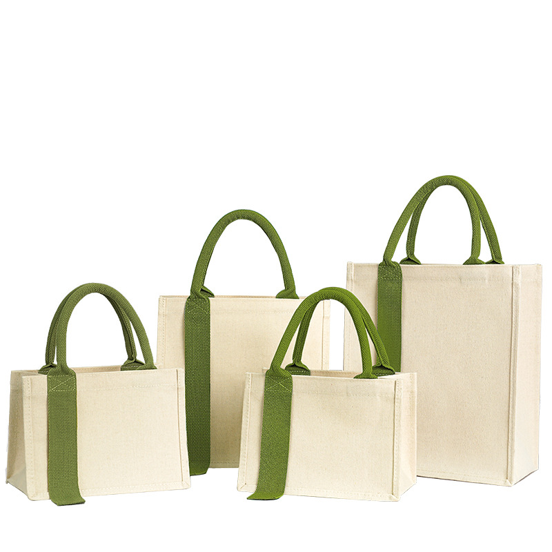 Bolsa de Tote tridimensional bolsa de tote ecológica empresa escuela institución exposición promoción bolsa de regalo bolsa de lona portátil Item Picture