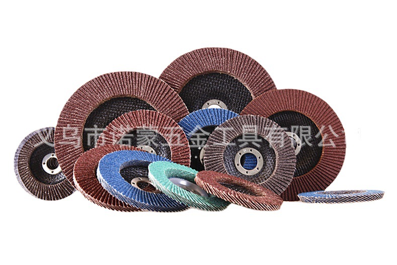 5-inch 125mm mesh cover calcined blue sand, 100-blade impeller, 100-blade polishing disc, grinding disc, Angle grinder impeller Item Picture