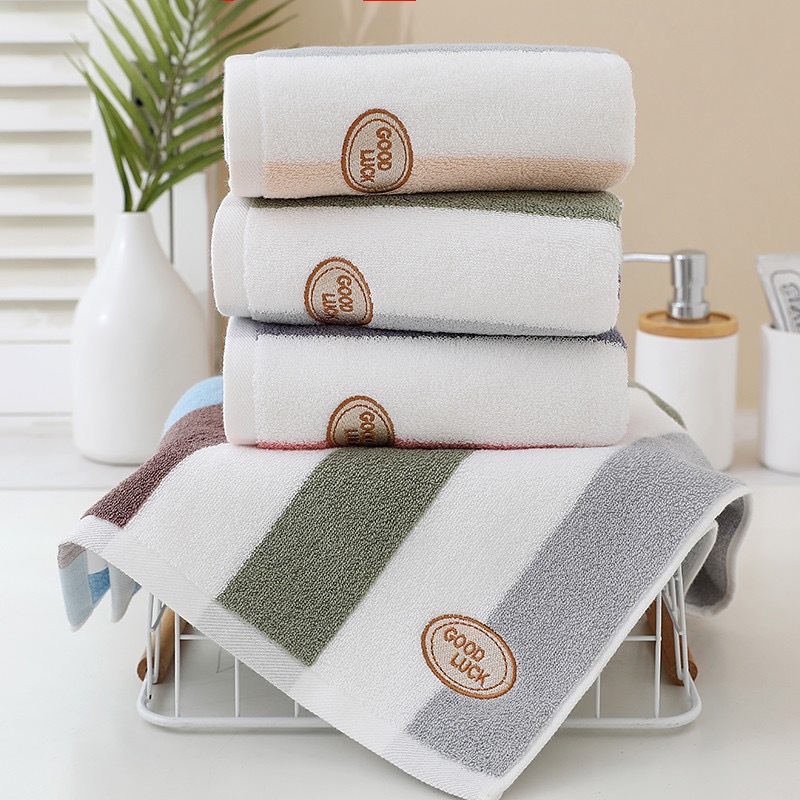 Jieliya Pure Cotton Vienna Towel, Class A High-end Striped Adult Face Wash Absorbent Thickened towel 230149 Specification image