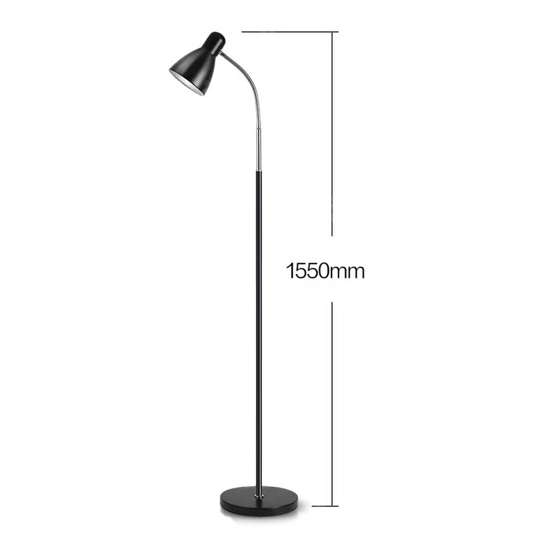 Read floor lamps, table lamps, living room, bedroom, bedside creative American retro decorative lamps, black study decorative lamps Item Picture