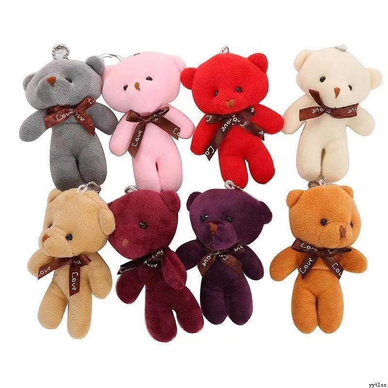 Teddy Conjoined Bear Doll Bear Doll Keychain Pendant Plush Toy Doll Teddy Bear Doll Item Picture
