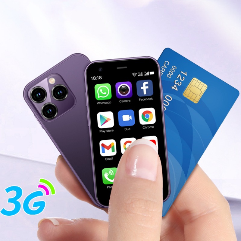 Cross-border hot Android mobile phone pocket smart phone 3G mini phone SOYES XS15 Google International Edition full figure