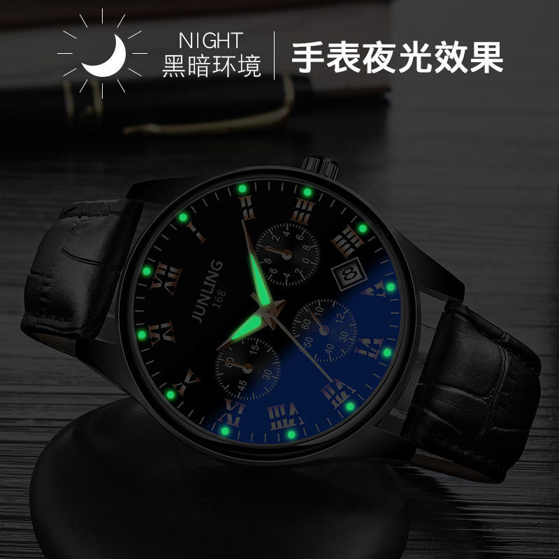 Bendian Watch Men's Student Korean Version Simple Retro Sports Calendar Luminous Casual Electronic Watch Men's couple Wristwatch Specification image