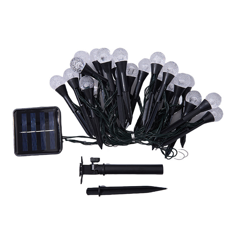 led小灯/LED/摆摊灯户外/幽灵/圣诞灯圆球白底实物图