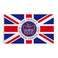 跨境现货英国女王节英国国旗3*5ft涤纶大旗旗帜装饰UK JUBILEE图