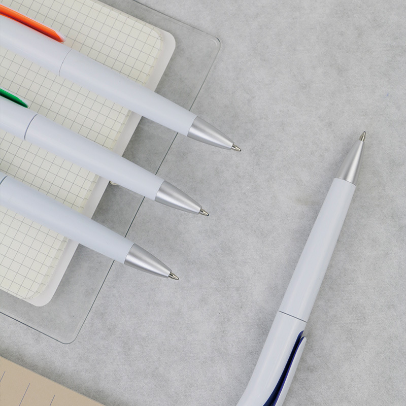 Swan Neck Twist Plastic Ballpoint Pen Can Print Logo Pen Foreign Trade Pen Advertising Pen Meeting Record Student Pen Specification drawing