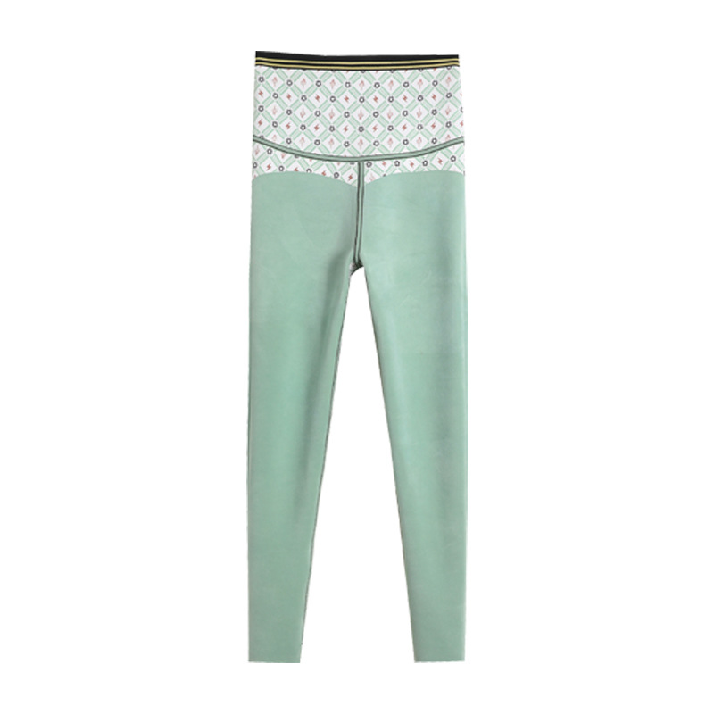 Autumn And Winter Shark Pants Women Wear Leggings And Fleece-Thickened High-Waisted Belly Lift Hip Compression Sports Yoga Barbie Pants Item Picture