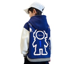 826 boys' baseball coat big boy's coat Boys' casual jacket children's wear live supply one on behalf of hair
