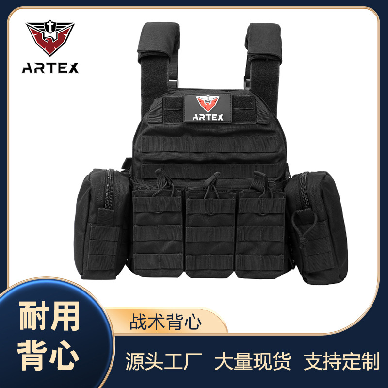 战术马甲户外作训防护背心真人CS支持MOLLE多功能战术背心现货