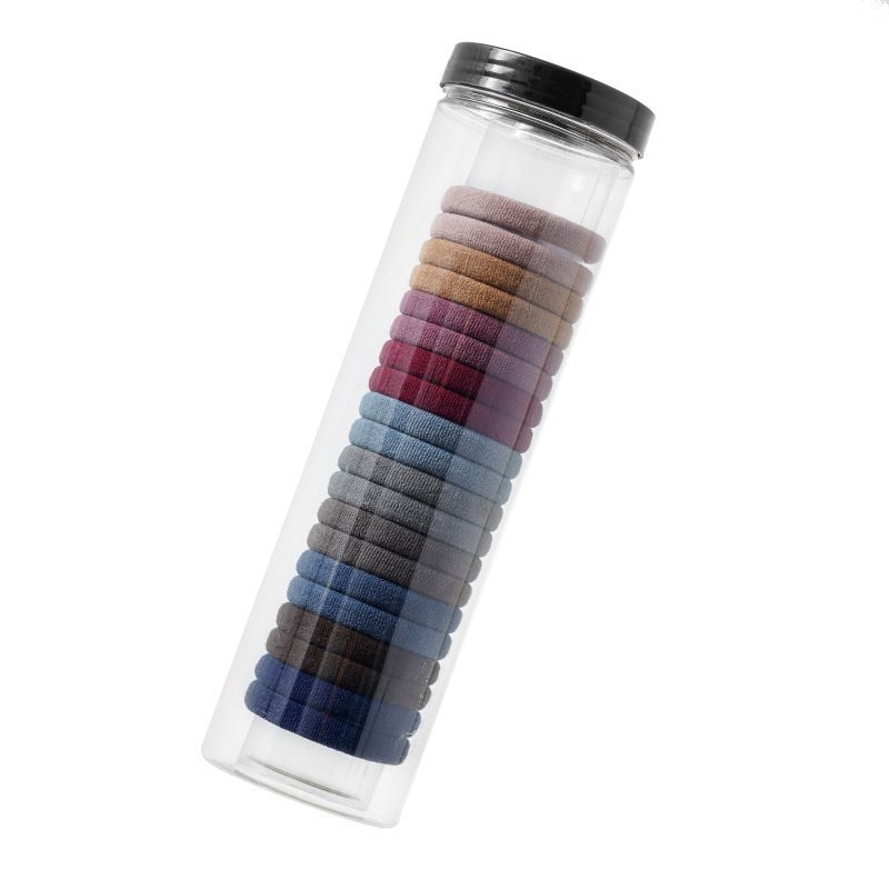 头饰/创意饰品/头绳/假发/兔毛头绳白底实物图