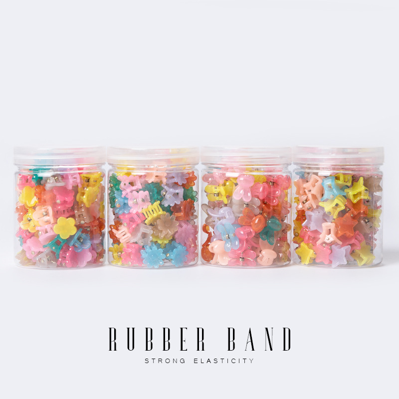 Korean Box Small Grab Clip in different candy colors