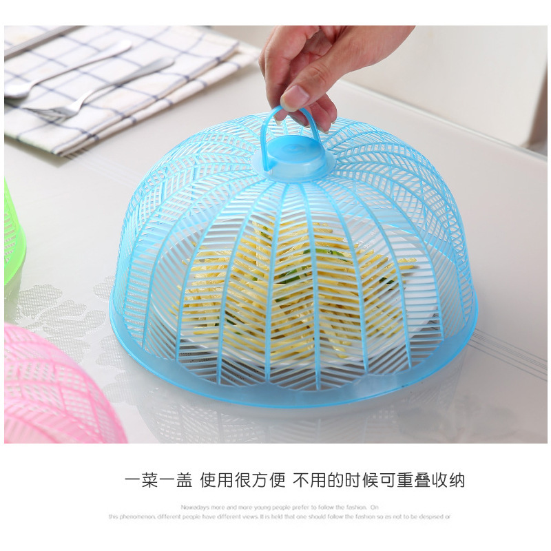菜罩/点断式保鲜膜/茶花日用品/水晶罩/标青菜罩细节图