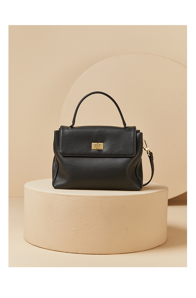 2025春夏新款头层牛皮通勤手提单肩复古简约大容量女包箱包皮具男士包袋详情21