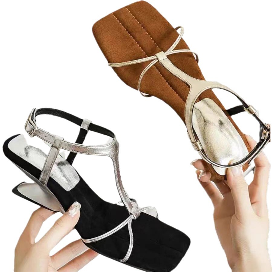 凉鞋/凉鞋女/儿童凉鞋/女鞋凉鞋/洞洞鞋男夏季沙滩白底实物图