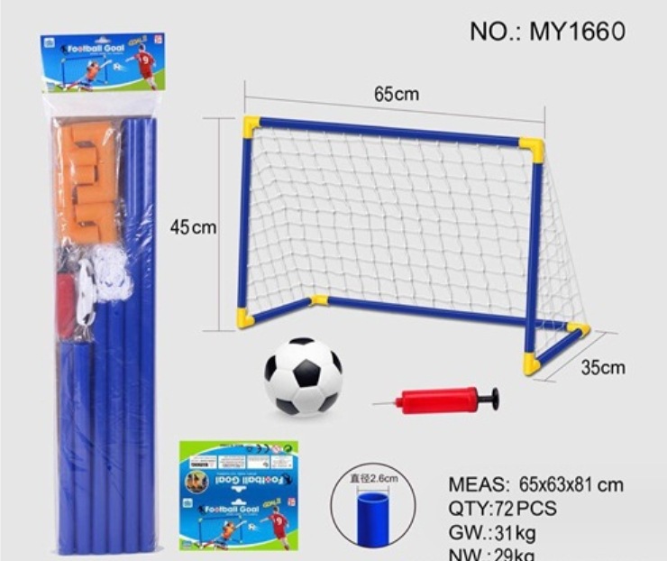 Children's indoor and outdoor football goals details Picture