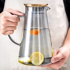 高颜值玻璃冷水壶冰箱凉水壶凉水壶耐高温家用玻璃水杯子水具套装