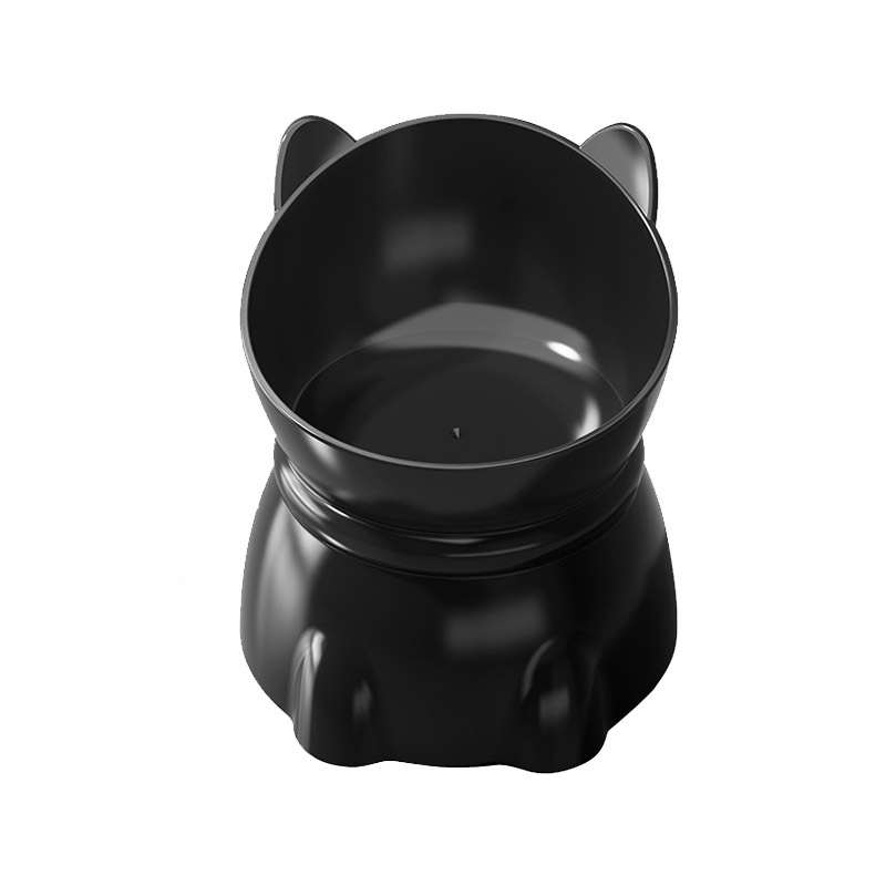 Love you Hui creative cat bowl feeder Cat head bowl neck guard bowl Food bowl anti-upset drinking bowl Pet supplies Item Picture