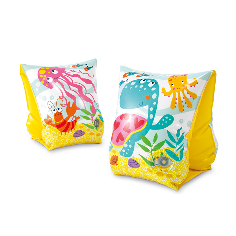 Intex56666 New Cartoon Jellyfish And Turtle Arm Circle Children's Anti-Choking Inflatable Toys Spot Wholesale Item Picture
