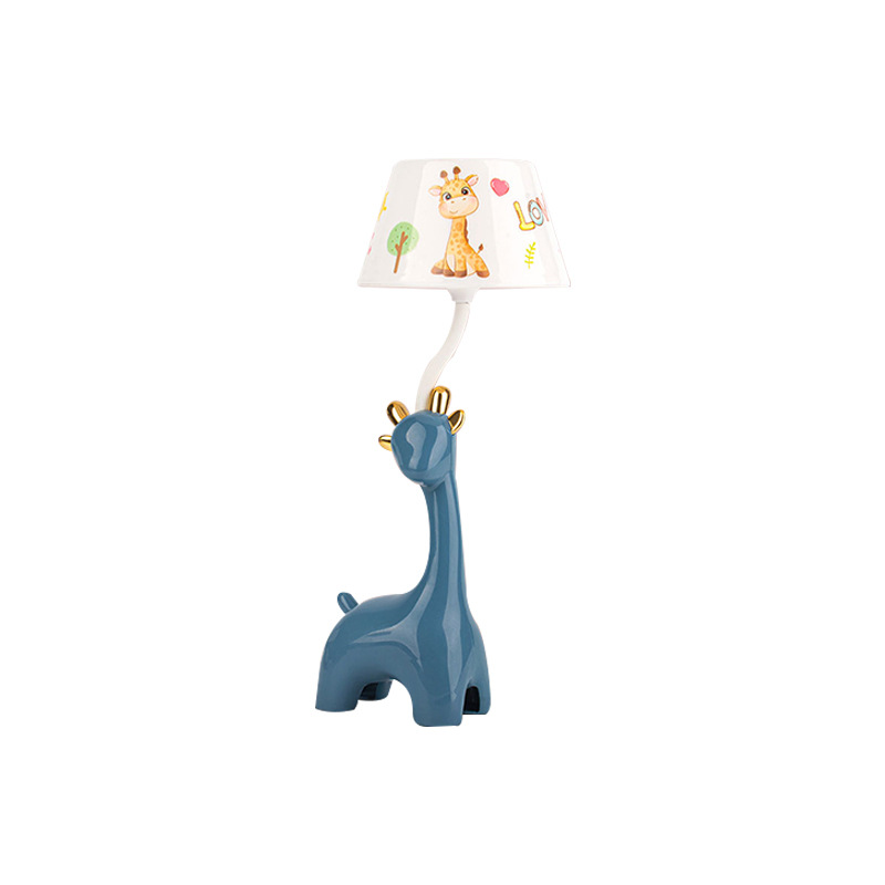 Giraffe Small Table Lamp Second Brightness Hose Adjustable Angle Charging And Plugging Dual Purpose Children's Room Eye Protection Led Learning Light Item Picture