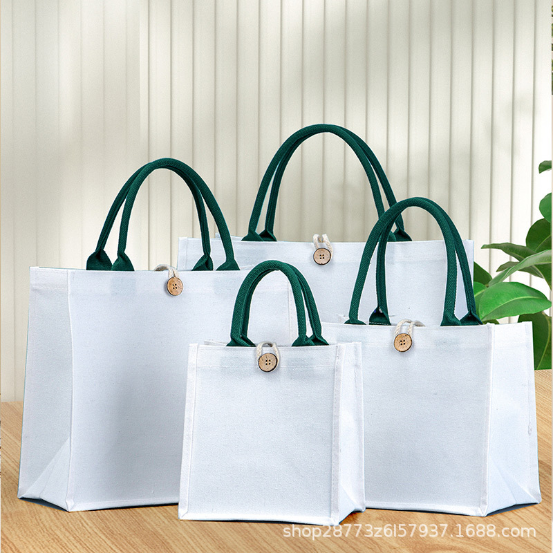 帆布袋/白色帆布袋/帆布袋现货/手拎布包/布袋产品图