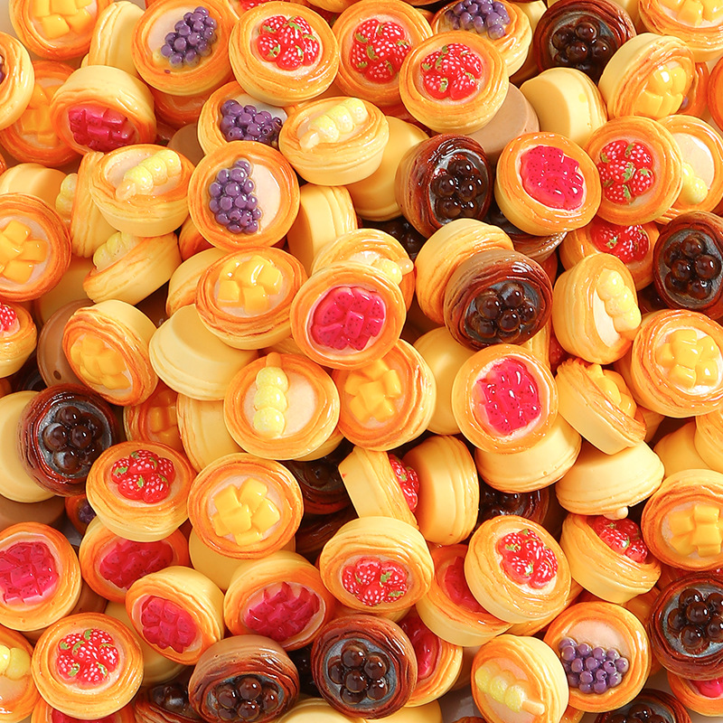 仿真迷你食玩面包饼混款树脂diy饰品配件混包儿童微景观小摆件详情10