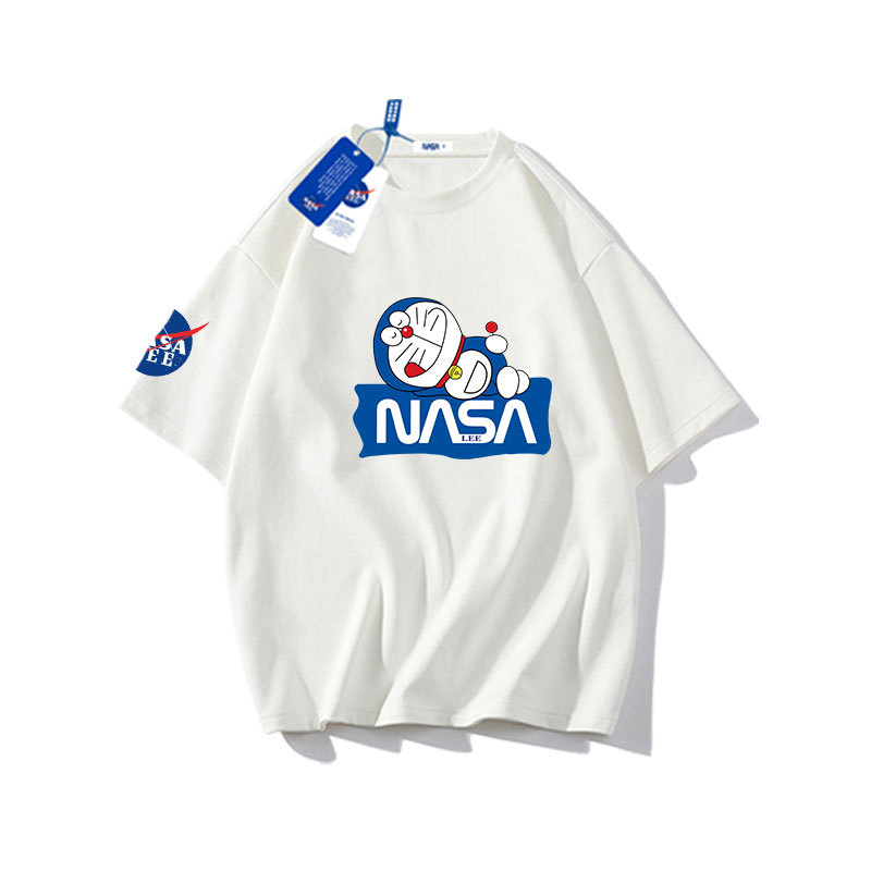 NASA儿童短袖夏2022新款炸街衣服棉t恤短袖洋气中大童儿童t恤批发详情图5