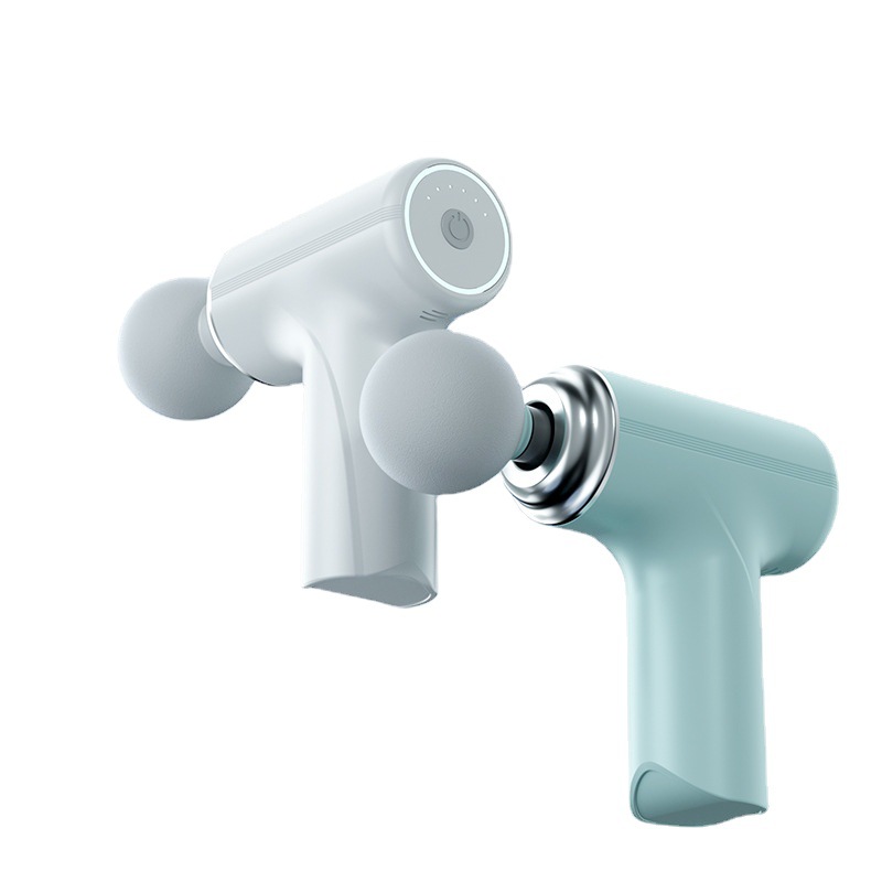 New cross-border MINI fascia gun USB charging fitness muscle relaxation handheld Mini massager manufacturer wholesale Item Picture