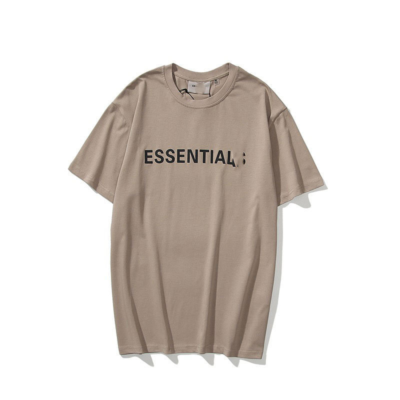 300g全棉Essential体恤复线FOG短袖美式纯棉高街T恤男宽松型详情4