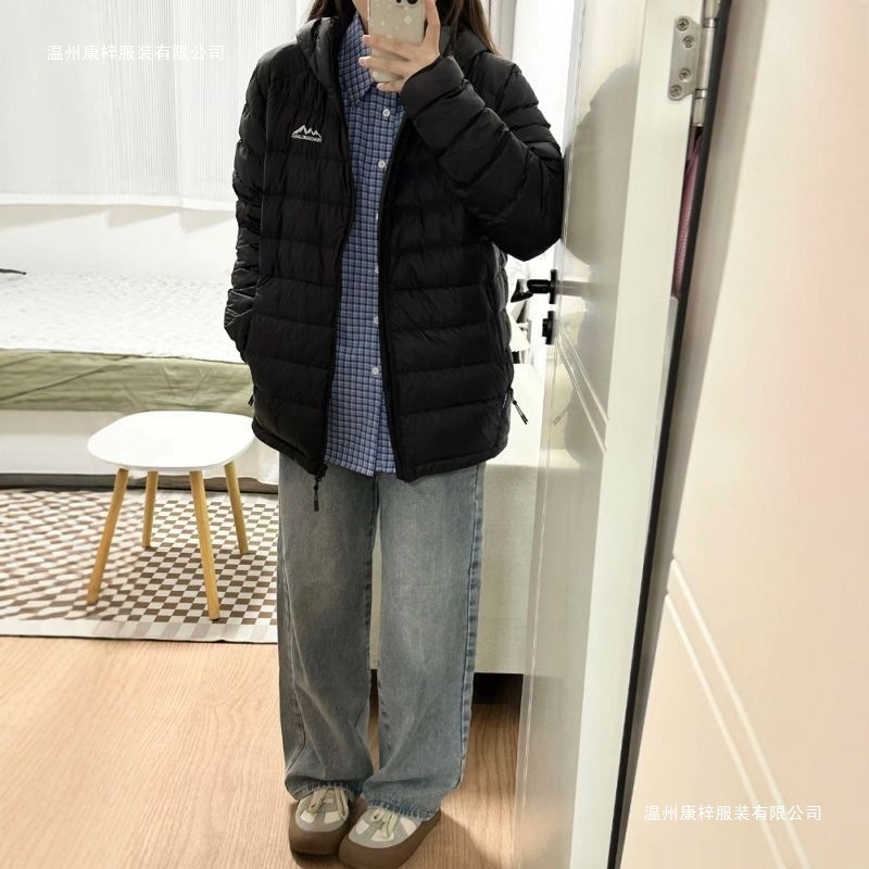 羽绒服实物图