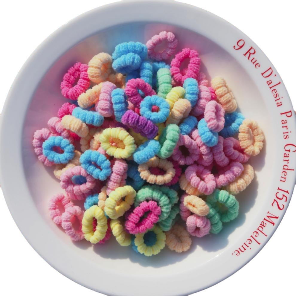 Baby Hair Band Girl Baby Elastic Hair Towel Circle Hair Rope Children Cute Durable Head Rope Item Picture