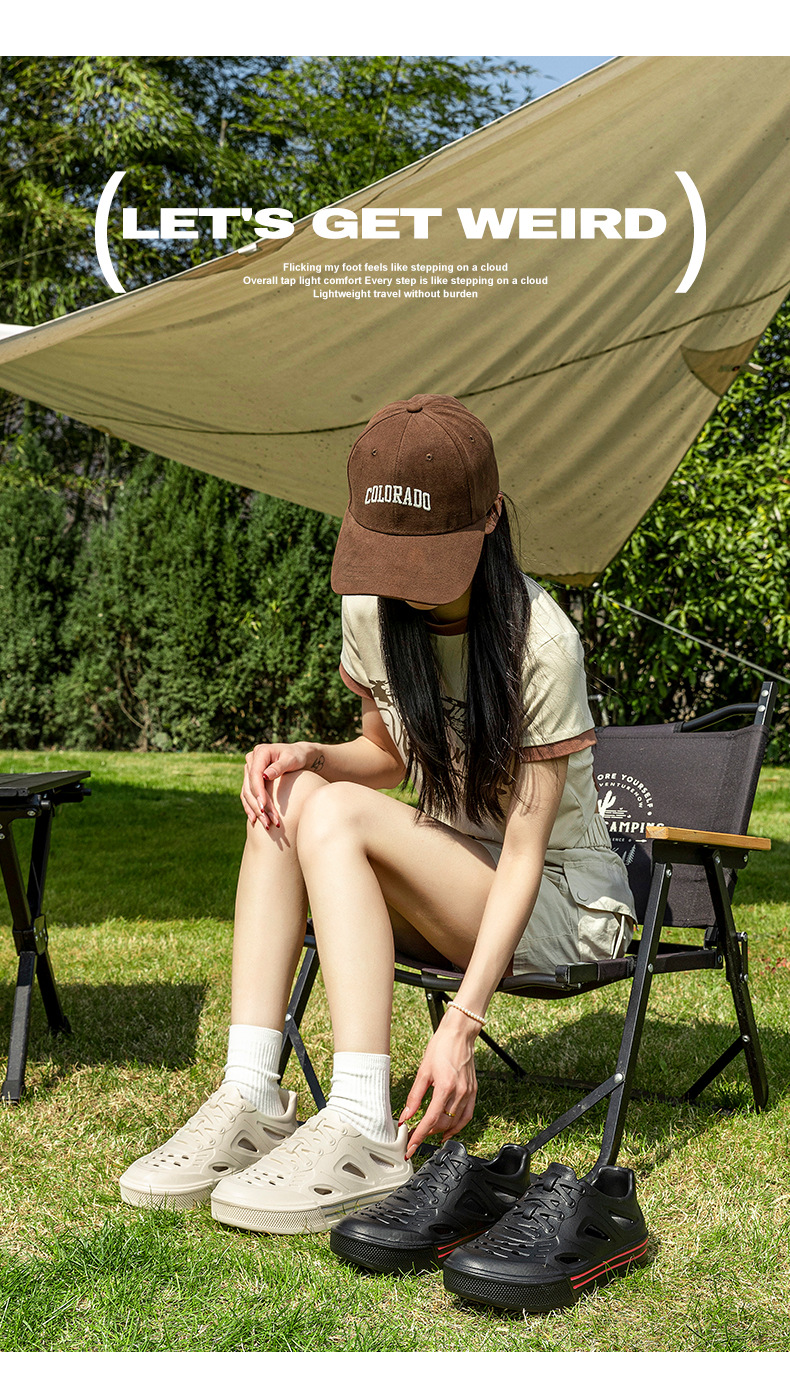 Cross-border Crocs for men in summer 2025, new anti-slip wading shoes, breathable outdoor canyoning bags, crocs for men pic 8