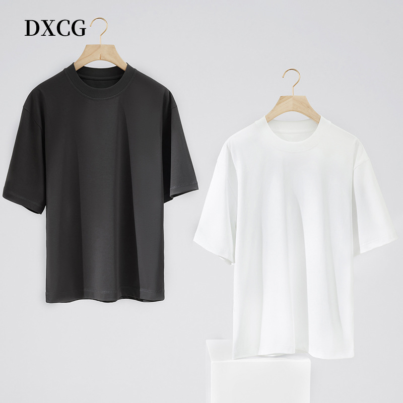 防晒短袖t恤男夏季凉感透气男士运动排汗宽松半袖冰感上衣服