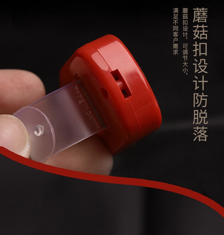 Five-channel full counter with 100 sound reminder, chanting counter ring, luminous manual counter Item Picture