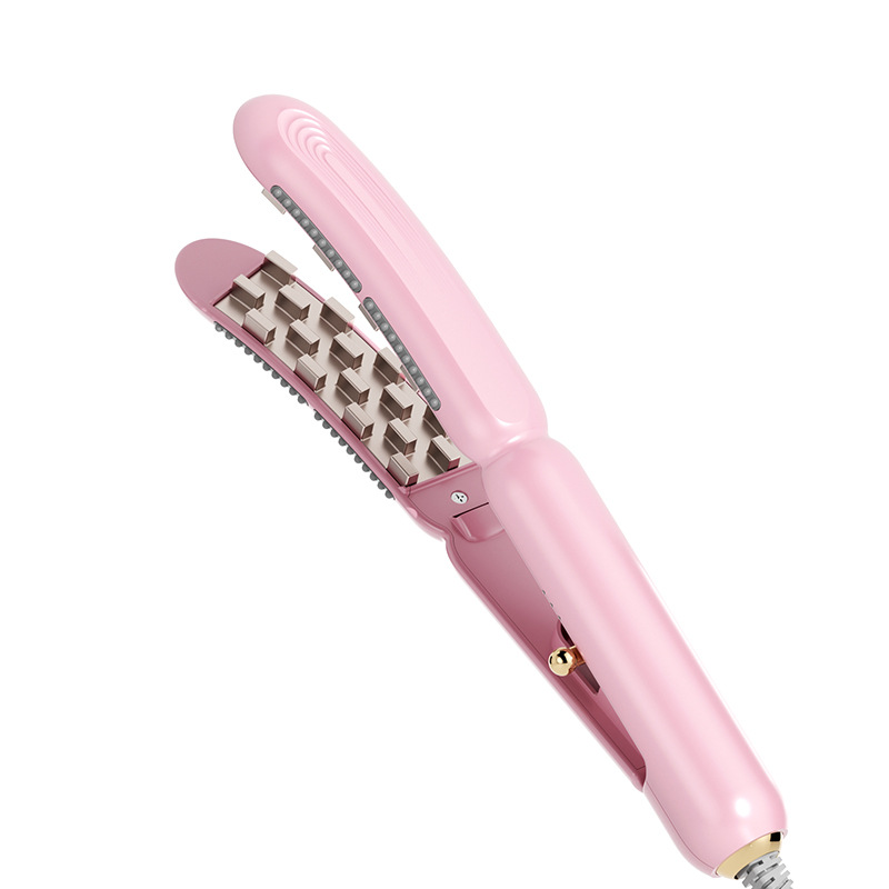 New corn-shaped curling irons with negative ions that do not harm hair, fluffy-shaped curling irons, and high skull top fluffy-shaped curling irons Item Picture