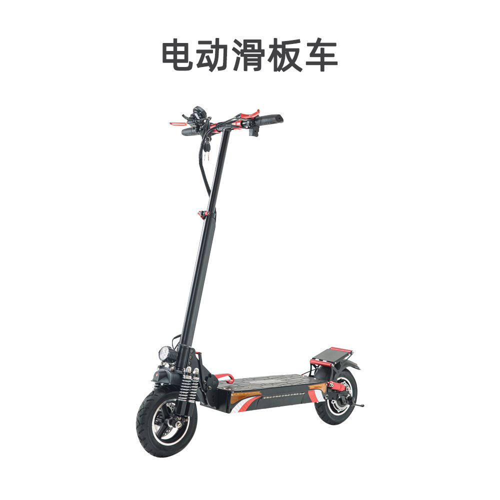 SUOTU cross-border hot selling electric scooter adult folding scooter two-wheeled folding scooter moped wholesale Item Picture