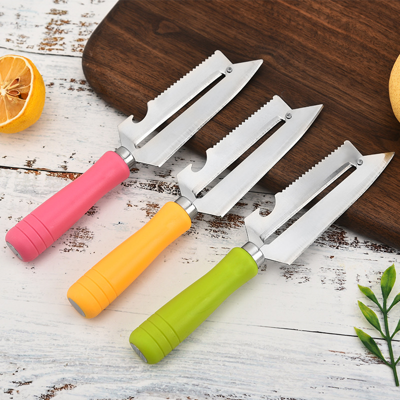 Factory special stainless steel grater kitchen apple melon fruit knife peeling knife potato peeling knife wholesale
