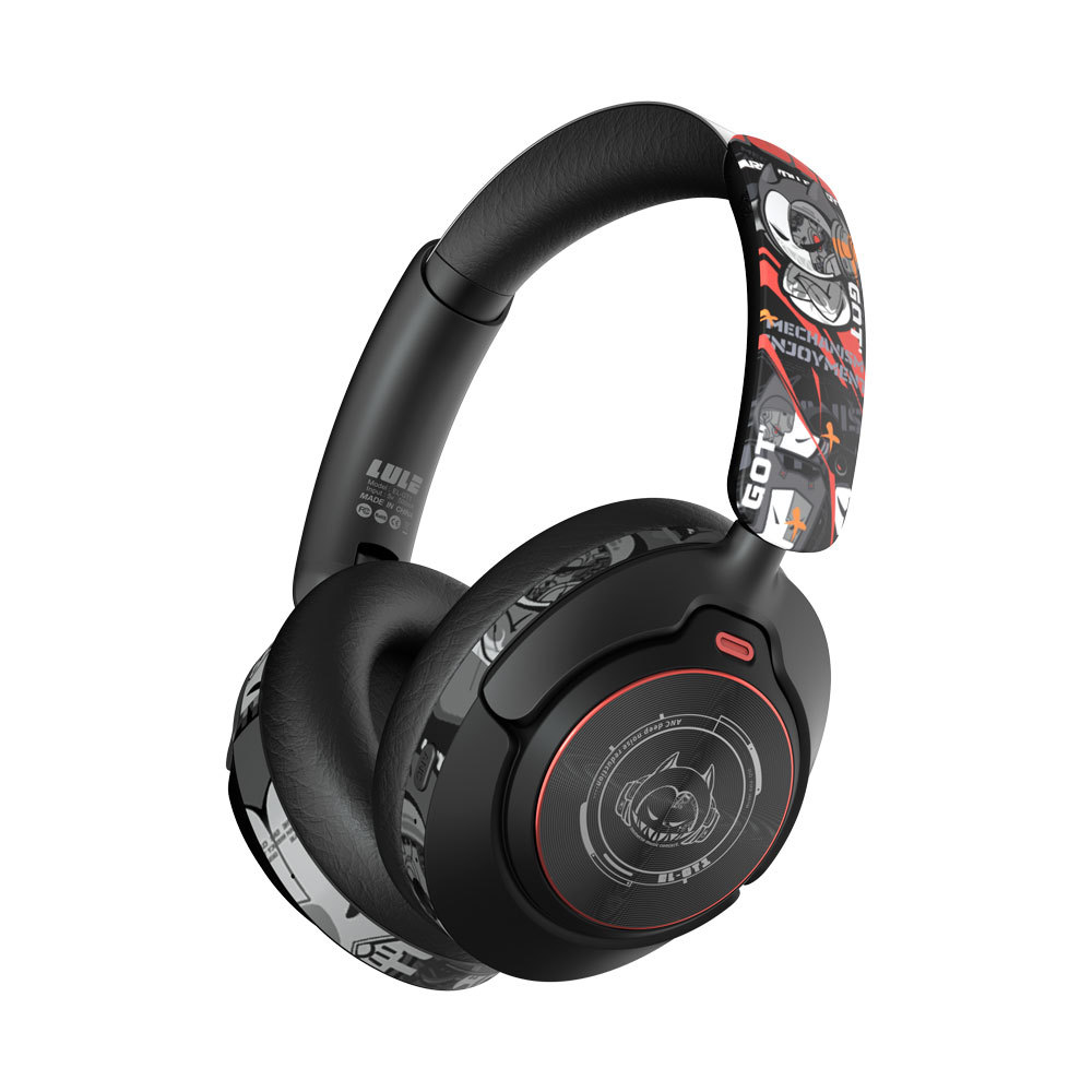 深度降噪头戴式蓝牙耳机无线电竞游戏运动耳麦有线ANC新款重低音