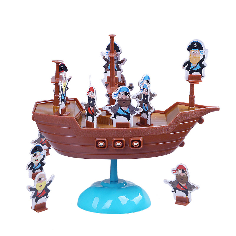 平衡企鹅海盗船趣味惊险亲子启蒙互动儿童休闲桌面游戏 益智玩具详情图5